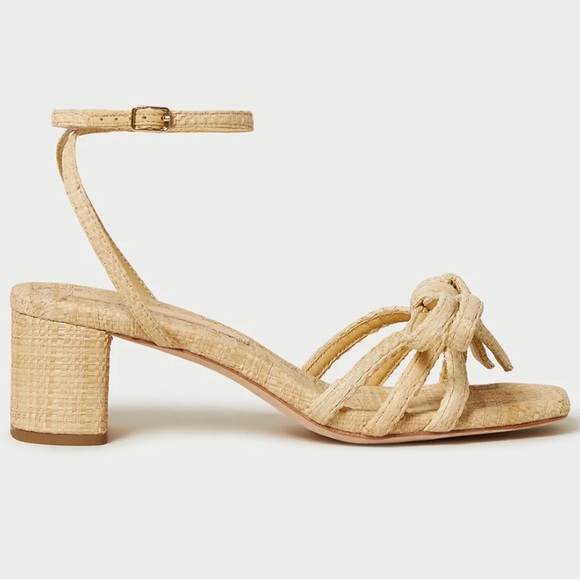 Loeffler Randall Tan Knotted Heels
